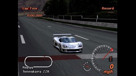 Gran Turismo Tommy Kaira Zzii Max Speed Gameplay All Cars Arcade Mode Ps Blue Line Menu Intro