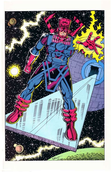 I Seek Help Galactus Arrives At Your Planet In A Ship Comics General