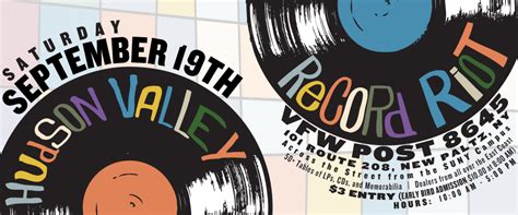 Manchester vfw manchester center sihtnumber 05255. Hudson Valley Record Riot - New Paltz, NY - Saturday Sept ...