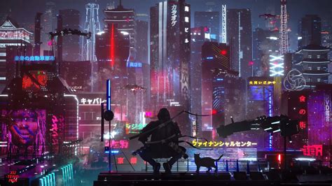 Neon Horizon Hd Wallpaper By Xuteng Pan