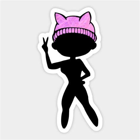 Pussy Hat Pussy Hat Sticker Teepublic