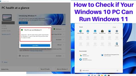 How To Check If Your Windows 10 Pc Can Run Windows 11 Windows 11