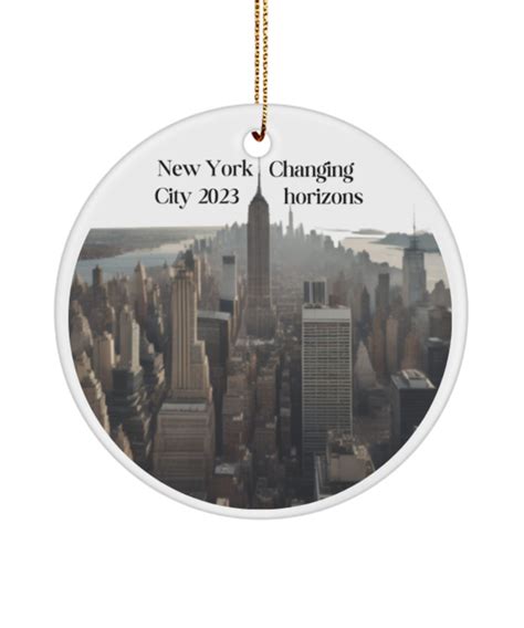 New York City Ornament 2023 Etsy