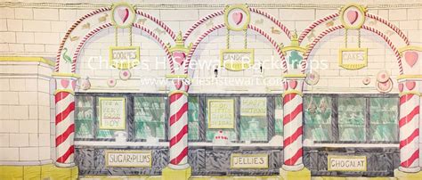 Palace Of Sweets Backdrop For Rent By Charles H Stewart