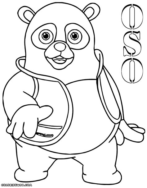 Special Agent Oso Coloring Pages Coloring Pages To