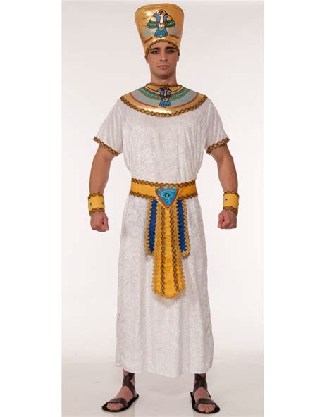 Cl121 Egyptian King Mens Ramses Pharaoh King Tut Fancy Dress Ancient