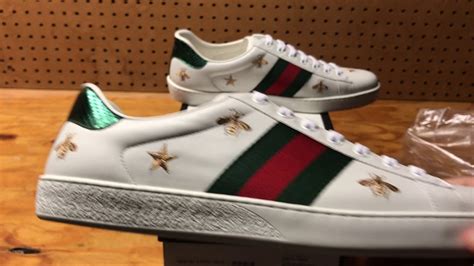 Gucci Ace Embroidered Low Top Sneaker White Review Youtube