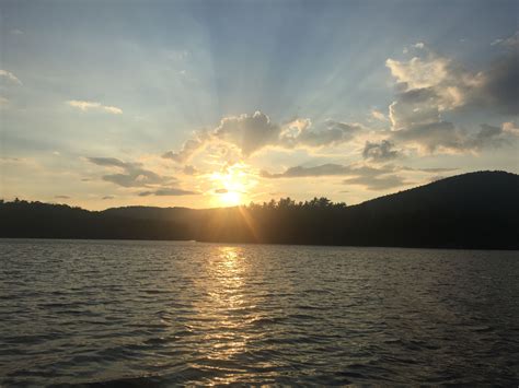 Sunsets On Long Lake Ny Adirondacks New York Travel Beautiful Lakes