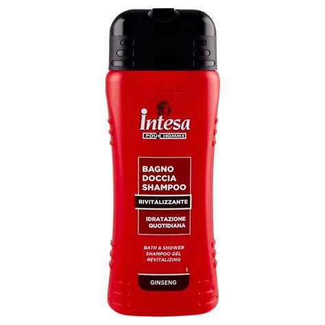 Intesa Pour Homme Daily Invigorating Shampoo Shower Gel And Bath