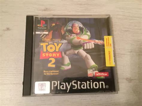 Disney Pixar Toy Story 2 Sony Playstation One Ps1 Game With Cracked