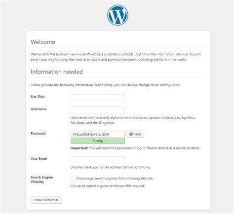 How To Install WordPress LCN Com Support Guide