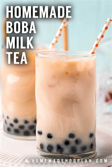 homemade boba milk tea peanut butter recipes easy milk tea delicious drink recipes