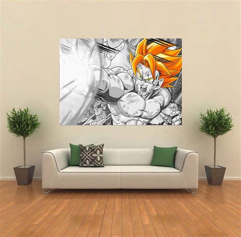 Looking for the best wallpapers? Dragon Ball Z DBZ Gogeta Anime GIANT WALL POSTER ART PRINT C007 | eBay