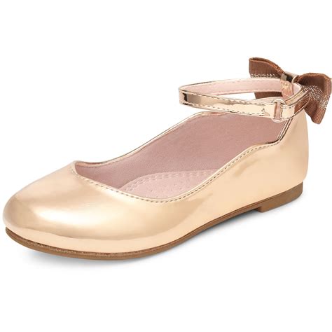 homehot girls mary jane dress shoes ballerina flats for princess uniform shoes for little big