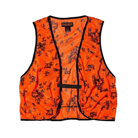 Orange Aglow Signature Mesh Blaze Orange Camo Hunting Vest
