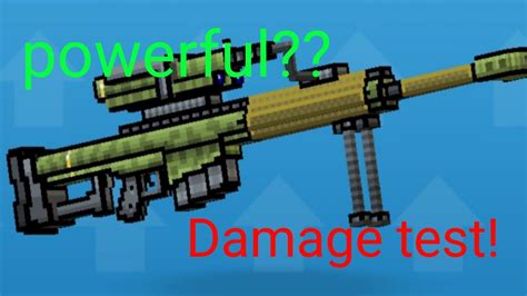 Pg3d Heavy Sniper Rifle Damage Test Youtube