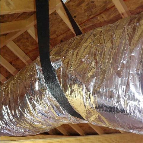 Master Flow 25 Ft Insulated Flexible Duct R6 Homeshop