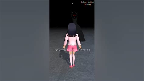 Hantu Mata Merah Tubuh Hitam Mengejar Mio Sakuraschoolsimulator Shorts Viral Youtube