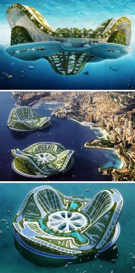 Vincent Callebaut Lilypad Futuristic Architecture Floating