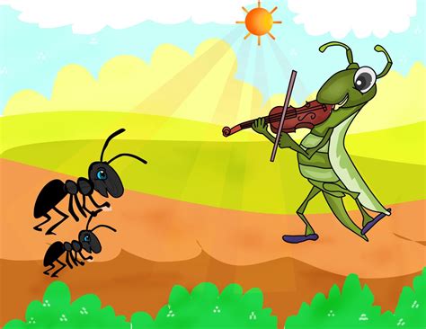 The Ant And The Grasshopper Story Telling For Kids