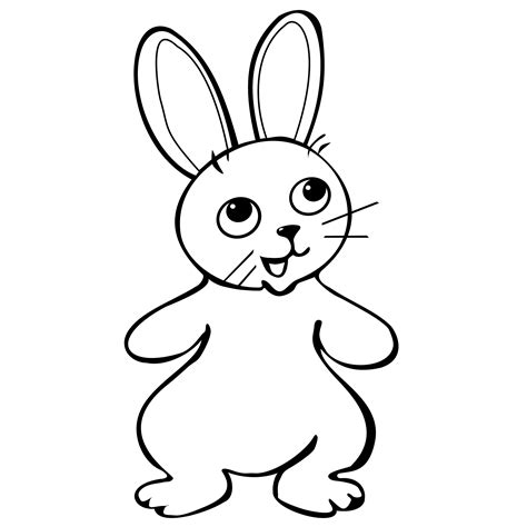 Easter Bunny Face Drawing At Getdrawings Free Download