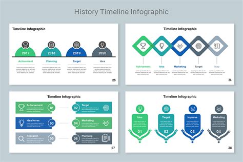 Timeline Infographics Template Mighty Slide