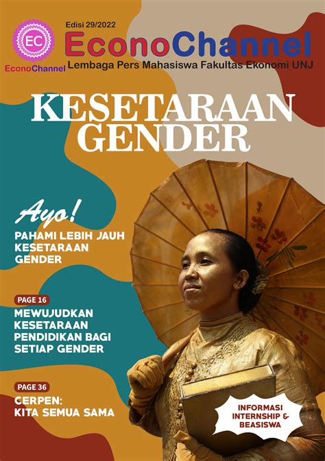 MAJALAH ECONOCHANNEL EDISI 29: KESETARAAN GENDER by EconoChannel FE UNJ