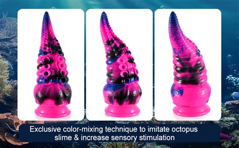 Shkanla Tentacle Realistic Monster Dildo Inch Big Thick Dildos With Strong Suction Cup For