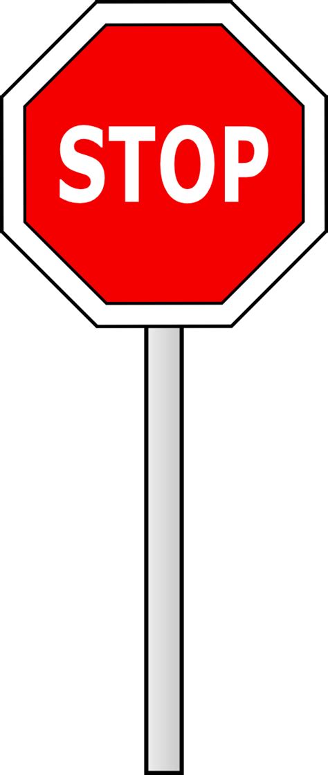 Stop Sign Clipart I2clipart Royalty Free Public Domain Clipart