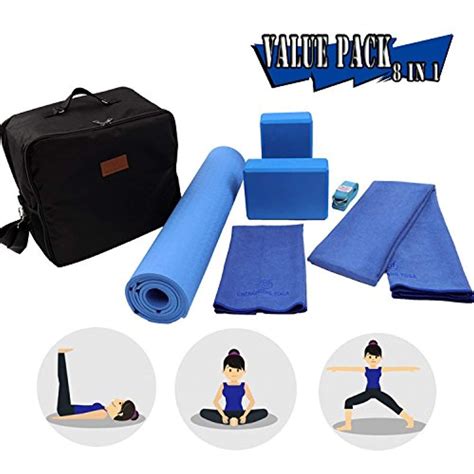 Complete Yoga Kit Set 6 Piece Accessories Set 1 Foldable Yoga