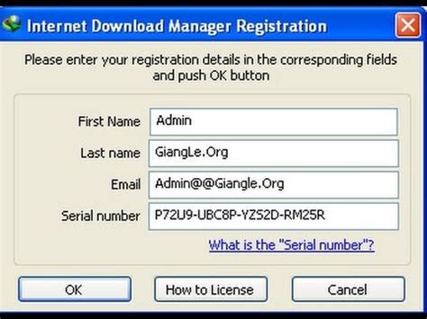 Download internet download manager for windows to download files from the web and organize and manage your downloads. Image result for internet download manager fake serial ...