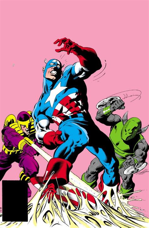 Captain America By Mike Zeck Marvel Captain America Superhero