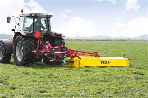 Fella Introduces New Heavy Duty Professional Disc Mowers With Centre
