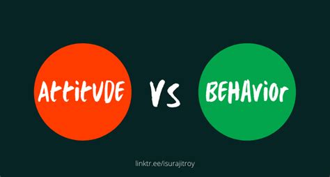 The Key Difference Between Attitude And Behavior