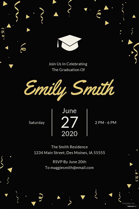Graduation Templates For Word