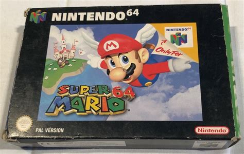Nintendo 64 Super Mario 64 Game 1 In Original Box Catawiki