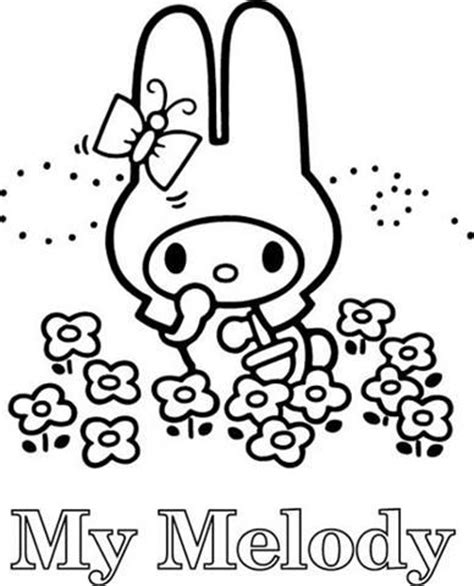 She has a pet hamster named sugar and a white persian named charmmy kitty. My Melody Coloring Pages | Hello Kitty & Friends ...