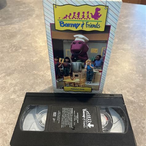 Barney And Friends Alphabet Soup Vhs Tape Rare Time Life Video Lyons