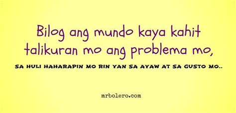 Quotes About Life Tagalog Version