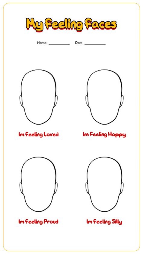 printable emotions worksheets for adults