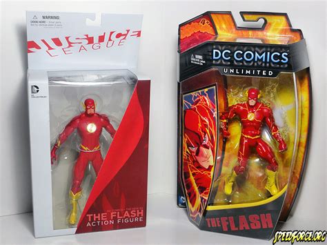 New 52 Flash Face Off Mattel Vs Dc Collectibles Speed Force