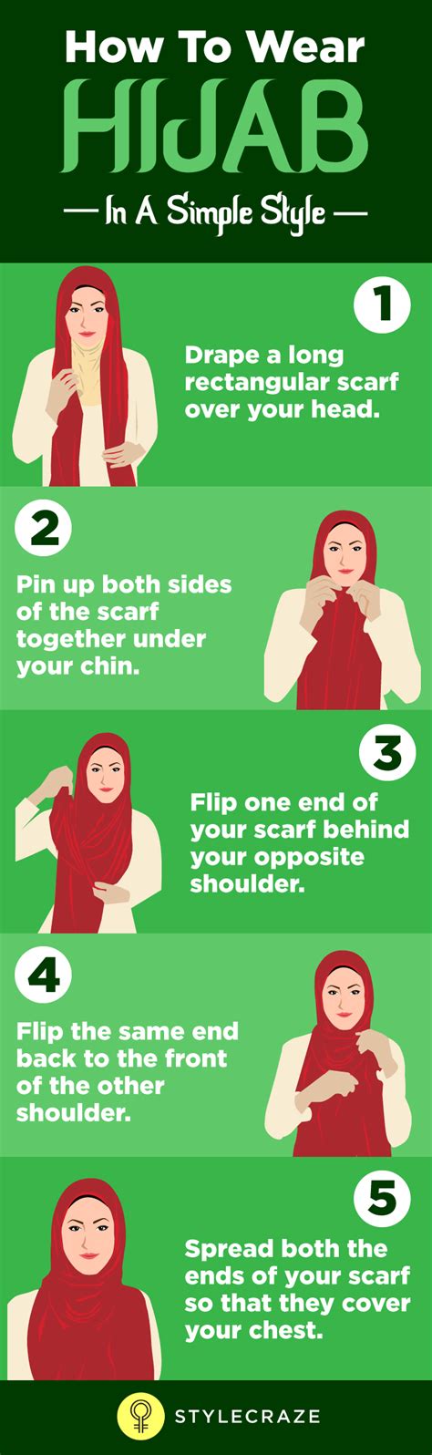 how to wear hijab styles step by step in 28 different ways