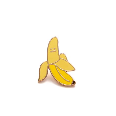 Banana Enamel Pin By Rockcakes