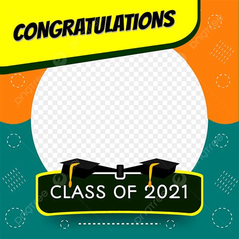 Graduating Class Clipart Vector Graduation Frame For Class Graduation