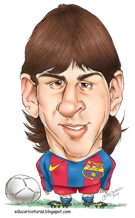 Caricatura De Messi