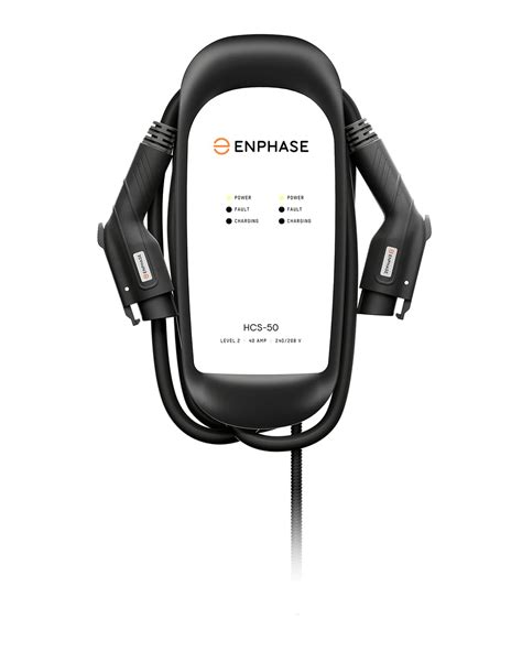 Enphase Level 2 Dual Ev Charger Safety Certified 40 Amp 240v