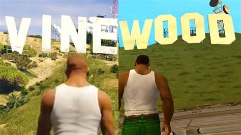 Gta San Andreas Vs Gta 5 Comparing The Maps Of The Two Games