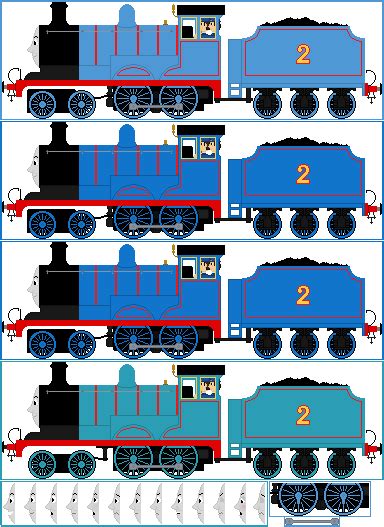 Edward The Blue Engine Model Era By Wyattloughrie On Deviantart