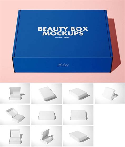 Download Creative Mailing Box Mockup | Brand guidelines template ...