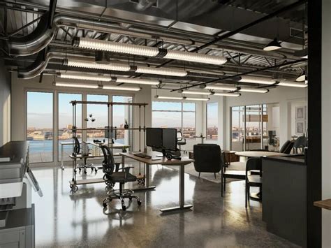 Before And After Industrial Open Concept Office Design Decor Magazine